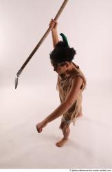 ANISE STANDING POSE WITH SPEAR